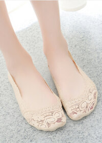 Vớ tất ren nữ  thoáng chân - Da