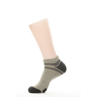 Vớ tất thể thao nam cổ ngắn ELLE ACTIVE ELLE SPORT02 - Xám Nhạt