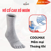 Vớ Tất thể thao xỏ ngón Cổ cao Aonijie E4831 Thoáng Khí Mềm Mại chống Trầy Xước Minori Store