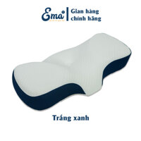 Vỏ thay thế cho gối công thái học Ema - Nếu chưa mua gối vui lòng không chọn phân loại này - Trắng pha xanh biển