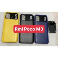 Vỏ thay thế điện thoại Rmi Poco M3 có khay sim và camera sau