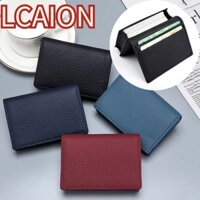 Vỏ thẻ LCAION, Túi đựng thẻ đa chức năng da bò, Ví đựng tiền xu thông thường dành cho doanh nhân nam