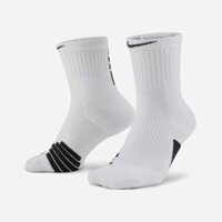 Vớ thể thao NIKE U NK ELITE ANKLE 132 SX7625 - WHITEBLACKBLACK - M