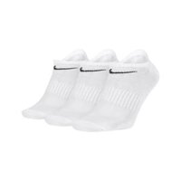Vớ thể thao NIKE U NK EVERYDAY LTWT NS 3PR 132 SX7678 - WHITEBLACK - M