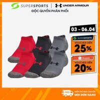 Vớ Thể Thao Under Armour Heatgear® No Show – 3-Pack Nhiều Màu  - 1346755-600