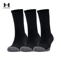 Vớ thể thao unisex Under Armour Heatgear Cre3Pk - 1346751-001 - BLACK - XL