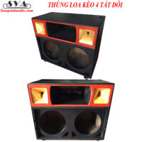 VỎ THÙNG LOA 4 TẤC ĐÔI - NGANG, LOA KÉO ĐIỆN