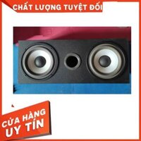 Vỏ thùng loa bass 16 cm - 1 tấc 6  làm sub kép hoặc loa full nm - sub ô tô vi tính