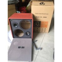 Vỏ thùng loa kéo xách tay 2 bass 16cm 2 treble