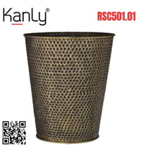 Vỏ thùng rác bằng đồng Kanly RSC501.01