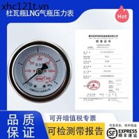 Vô Tích Kaifeng Đồng Hồ Đo Áp Suất Duva Chai LNG Xe Ô Tô Đồng Hồ Đo Áp Suất Oxy Bình Chứa Khí Máy Nén Khí Đồng Hồ Áp Suất Cao Thấp