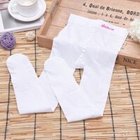 Vớ trắng cho bé, tất nhảy không trượt, tất nhung chống nhăn, quần tất trẻ em, quần legging mùa xuân hè cho bé gái