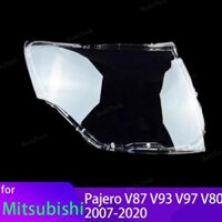 Vỏ trong suốt Đèn pha phía trước Vỏ ống kính Vỏ đèn cho Mitsubishi Pajero V87 V93 V97 V80 NS NT NW NX Exceed 2007-20