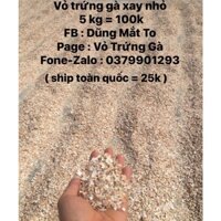 vỏ trứng gà 5kg