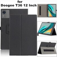 Vỏ Từ Tính Cho DOOGEE T36 T 36 Android 15 Máy Tính Bảng 12 Inch Ốp Lưng Cầm Tay T36 Da PU Folio Đứng Funda