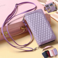 Vỏ Túi Nhỏ Thơm Cho Samsung S24 FE S25 Plus Ultra A06 A16 A26 A36 A56 4G 5G Vỏ Da Lật Dễ Thương Dây Kéo Ví