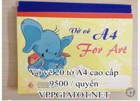 Vở vẽ A4 cao cấp