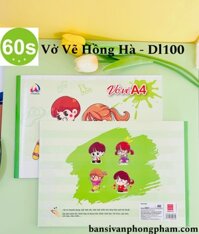 Vở vẽ A4 Hồng Hà 4931 ĐL 100