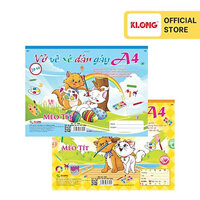 Vở vẽ dán gáy xé A4 20 tờ 100/76; MS: 709