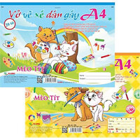 Vở vẽ KLONG A4 xé, 20 tờ; MS: 709