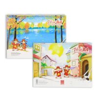 Vở Vẽ Lò Xo Hồng Hà A4 4927 20 tờ