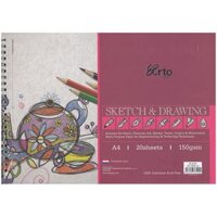 Vở vẽ màu nước A4 CR36194 (20 tờ)