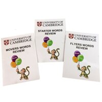 Vở viết Cambridge Starters Movers Flyers words review