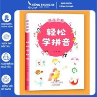 Vở viết học nhanh pinyin, phiên âm tiếng Trung (Tặng sét bút ngòi bay màu và đệm tay)
