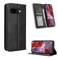 Vỏ Vintage Google Pixel 9A Flip Cover Từ Ví Doanh Nghiệp Pixel9A Vỏ Da PU Đựng Thẻ Đứng