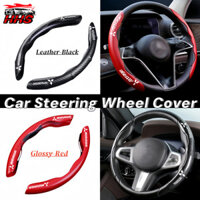 Vỏ Vô Lăng Ô Tô Mitsubishi Microfiber Plus Sợi Carbon Da Chịu Nhiệt Tốt Cho Mitsubishi Xpander Cross Pajero Outlander Sport Eclipse Attrage Triton Colt Mirage