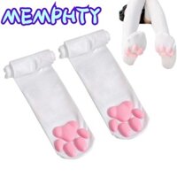 Vớ Vuốt Mèo MEMPHTY, Tất Cao Đùi Trên Đầu Gối, Tất Dài Dễ Thương Gothic Gothic Gothic Gothic Gothic Gợi Cảm Hợp Thời Trang Cho Bé Gái Và Nữ