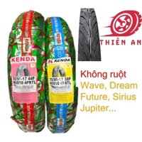 Vỏ xe 70/90-17+80/90-17 KENDA không ruột cho Wave, Dream, Future, Sirius, Jupiter