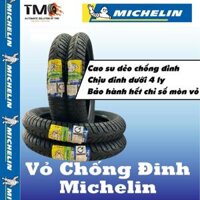 Vỏ Xe Beat/ Genio/ Address Tự Vá Chống Đinh Michelin City Extra 80/90-14 và 90/90-14