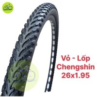 Vỏ xe đạp CHENGSHIN thể thao 26x1.75 và 26x1.95 Lốp 26 inch Chính Hãng