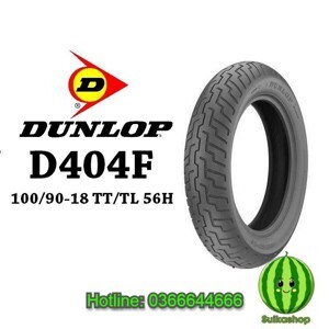 Vỏ xe Dunlop 100/90-18 D404F