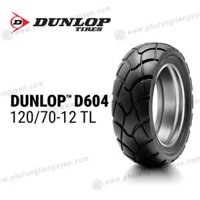 Vỏ xe DUNLOP 120/70-12 TL D604
