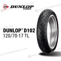 Vỏ xe DUNLOP 120/70-17 TL D102