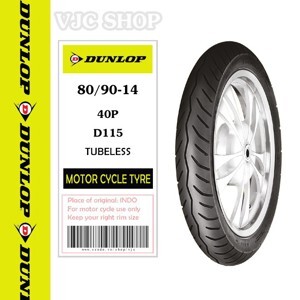 Vỏ xe Dunlop 80/90-14 D115