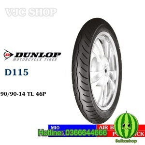 Vỏ xe Dunlop 90/90-14 D115