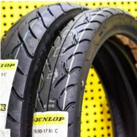 VỎ XE DUNLOP TT902 vỏ trước 70/90-17 TL, vỏ sau 100/90-17 TL
