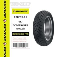 Vỏ xe máy Dunlop SCOOTSMART 120/90-10 MC 66J TL