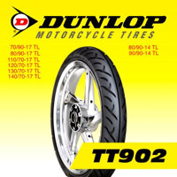 VỎ XE MÁY DUNLOP TT902 SIZE 90.80-17 TL 46P