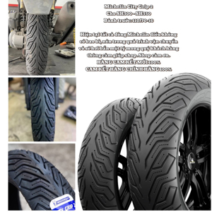 Vỏ xe Michelin City Grip 2 110/70-16