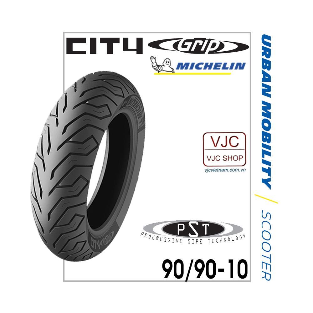 Vỏ xe Michelin City Grip 90/90-10 TL Thái Lan