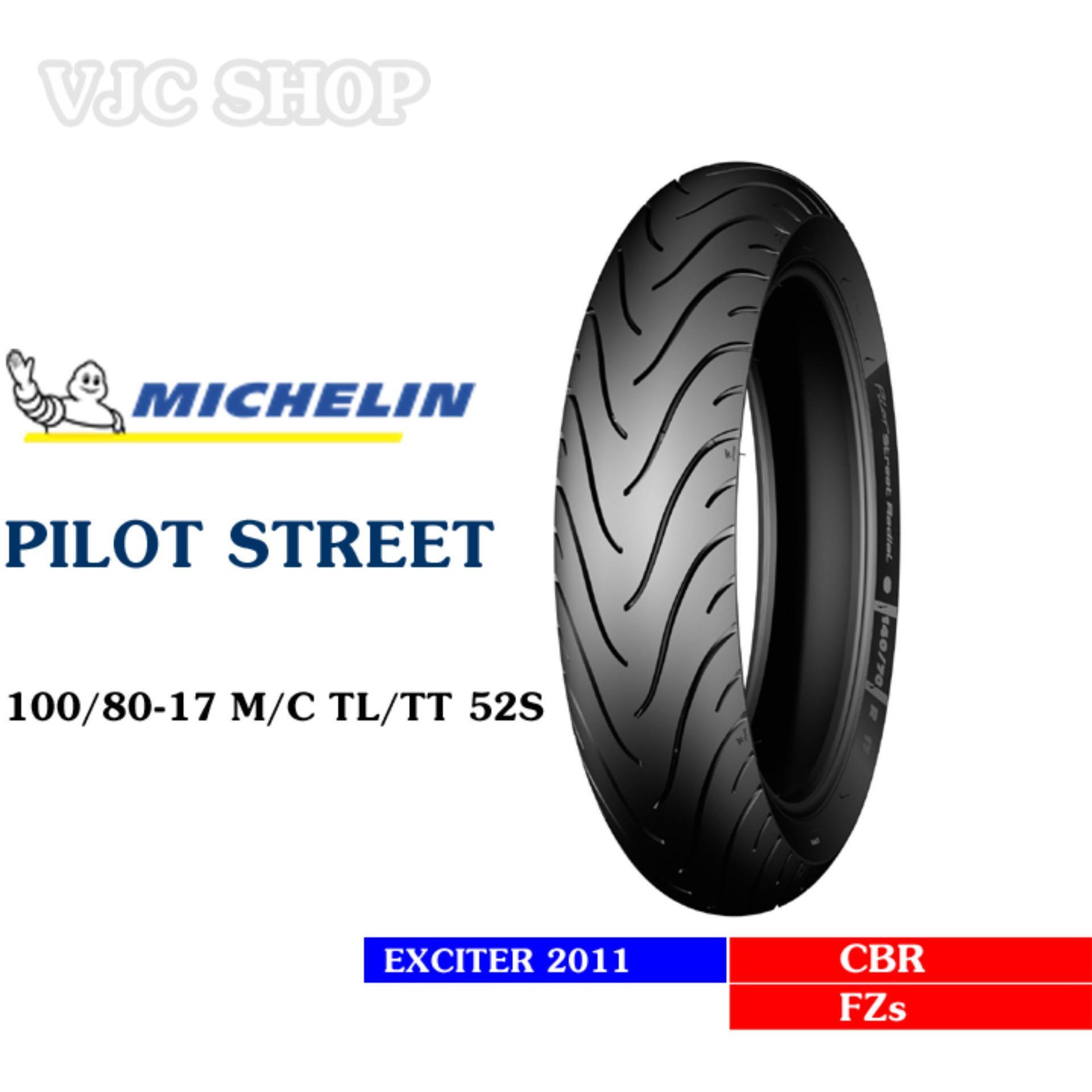 Vỏ xe Michelin Pilot Street 100/80-17