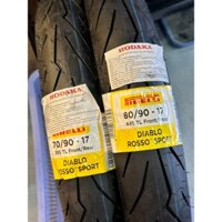 Vỏ xe Pilelli Roso 70-90/17 - 80-90/17 gắng Xe Yaz , Sport và các dòng xe