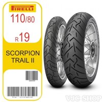 Vỏ Xe Pirelli 110/80R19 Scorpion Trail 2 59V TL - Vỏ Lốp Xe Mô Tô Radial Không Ruột Chất Lượng Cao