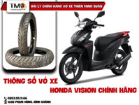 Vỏ Xe Vision Giá Bao Nhiêu? Tư Vấn Chọn Lốp Xe Cho Honda Vision