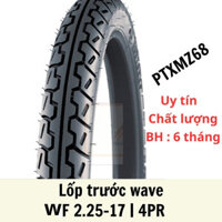 Vỏ xe wave trước 2.25-17 4PR | Lốp xe wave trước hàng tốt