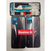Vỏ+ xương + khay sim + kính cam realme 8i